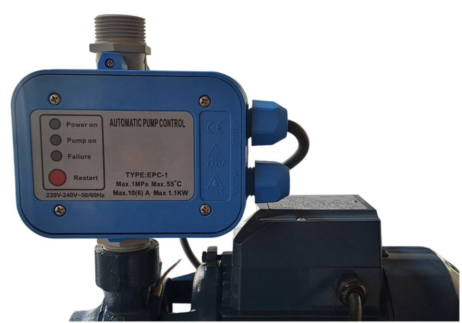 Jordan 0.37kw Pressure Pump and Controller - Image 3