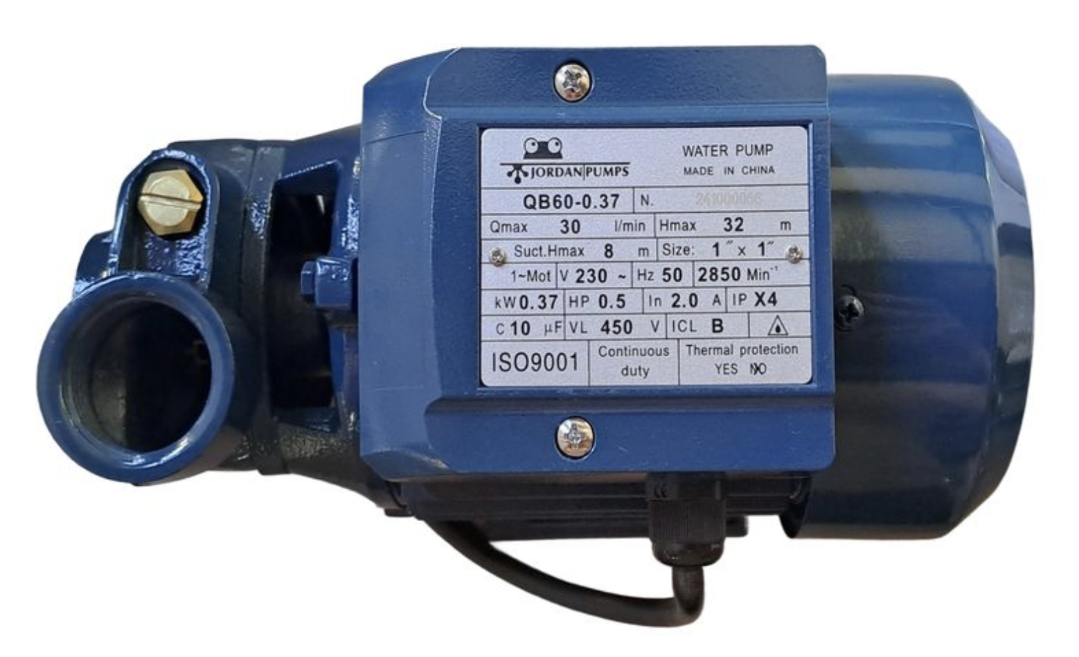 Jordan 0.37kw Pressure Pump and Controller - Image 4